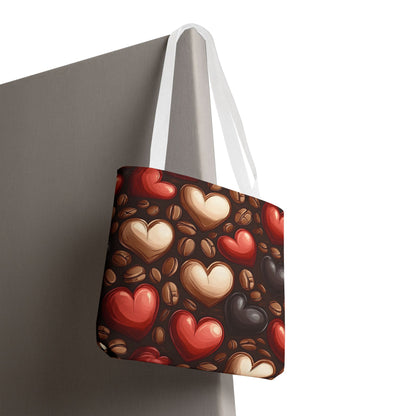 I Love Coffee Beans Bag Tote