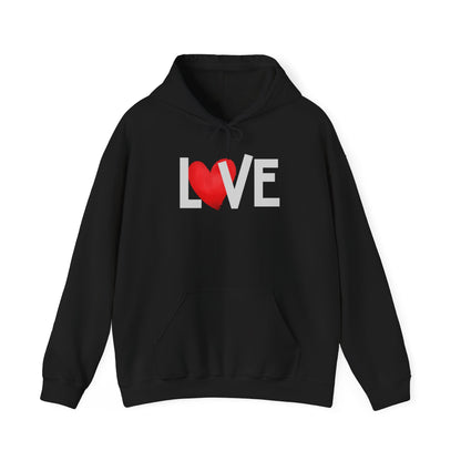 The LOVE Heart Hoodie Cozy Everyday Pullover