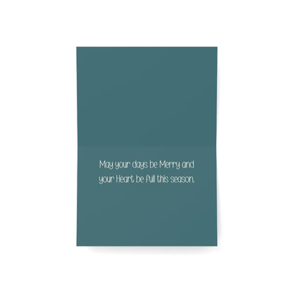 Festive Fox Greeting Cards - Merry Christmas Collection (1, 10, 30, 50pcs)