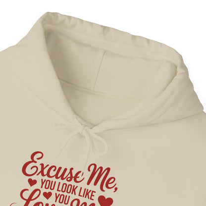 Excuse Me, You Look Like Love Me Hoodie