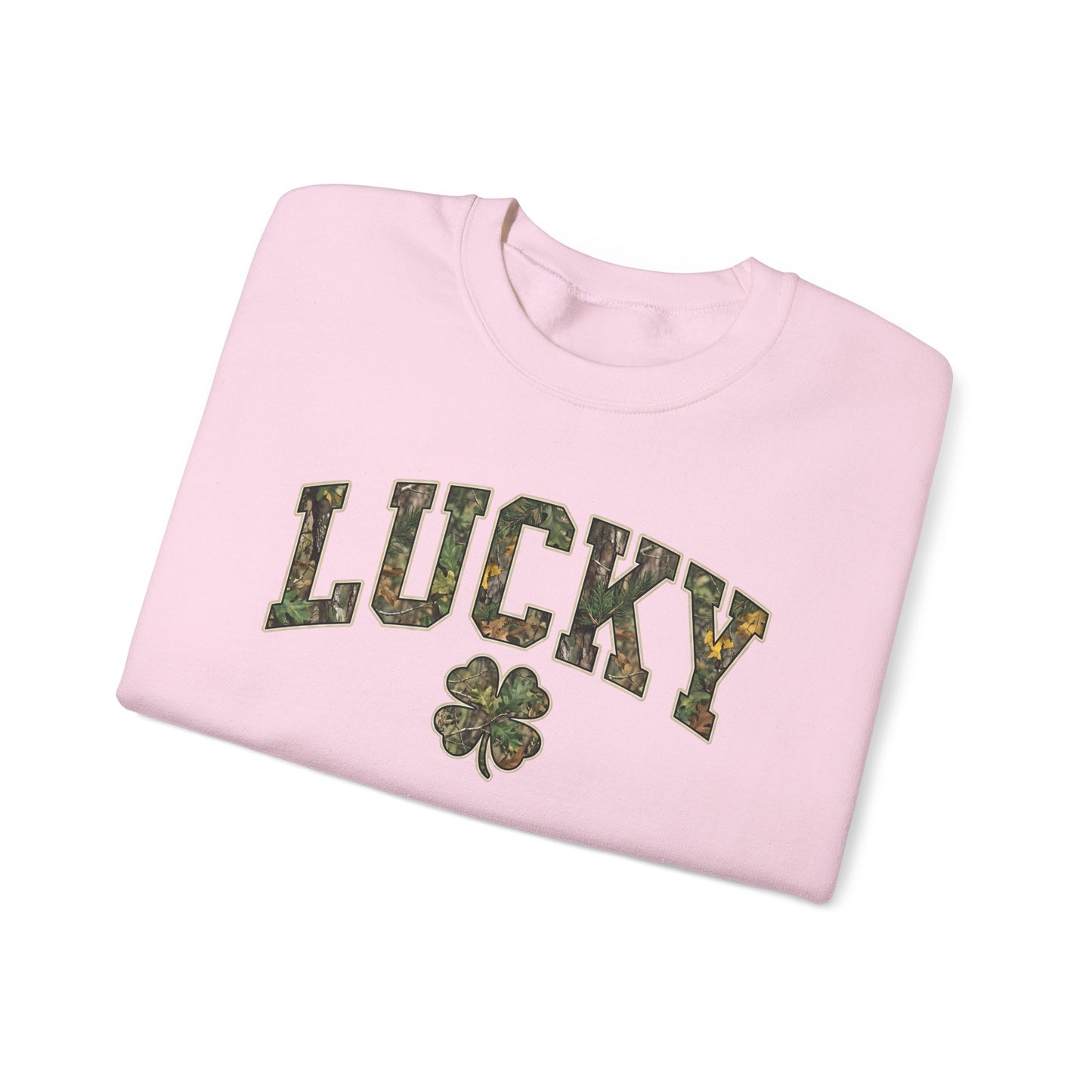 Lucky Shamrock Crewneck Sweatshirt