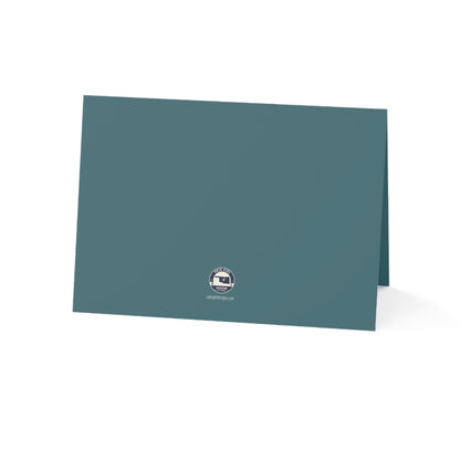 Festive Fox Greeting Cards - Merry Christmas Collection (1, 10, 30, 50pcs)