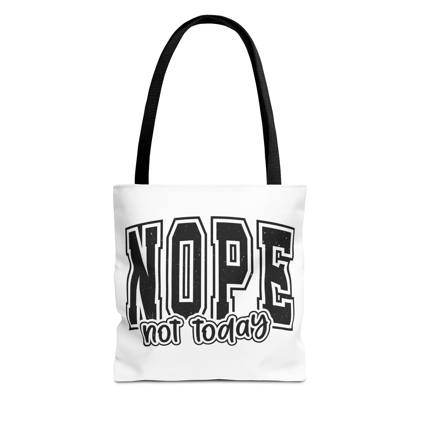 NOPE Not Today Graphic Tote Bag