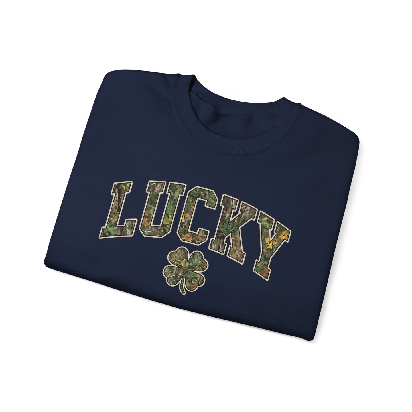 Lucky Shamrock Crewneck Sweatshirt