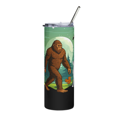 Bigfoot Adventure Stainless Steel Tumbler - 20oz Nature Insulated Drinkware