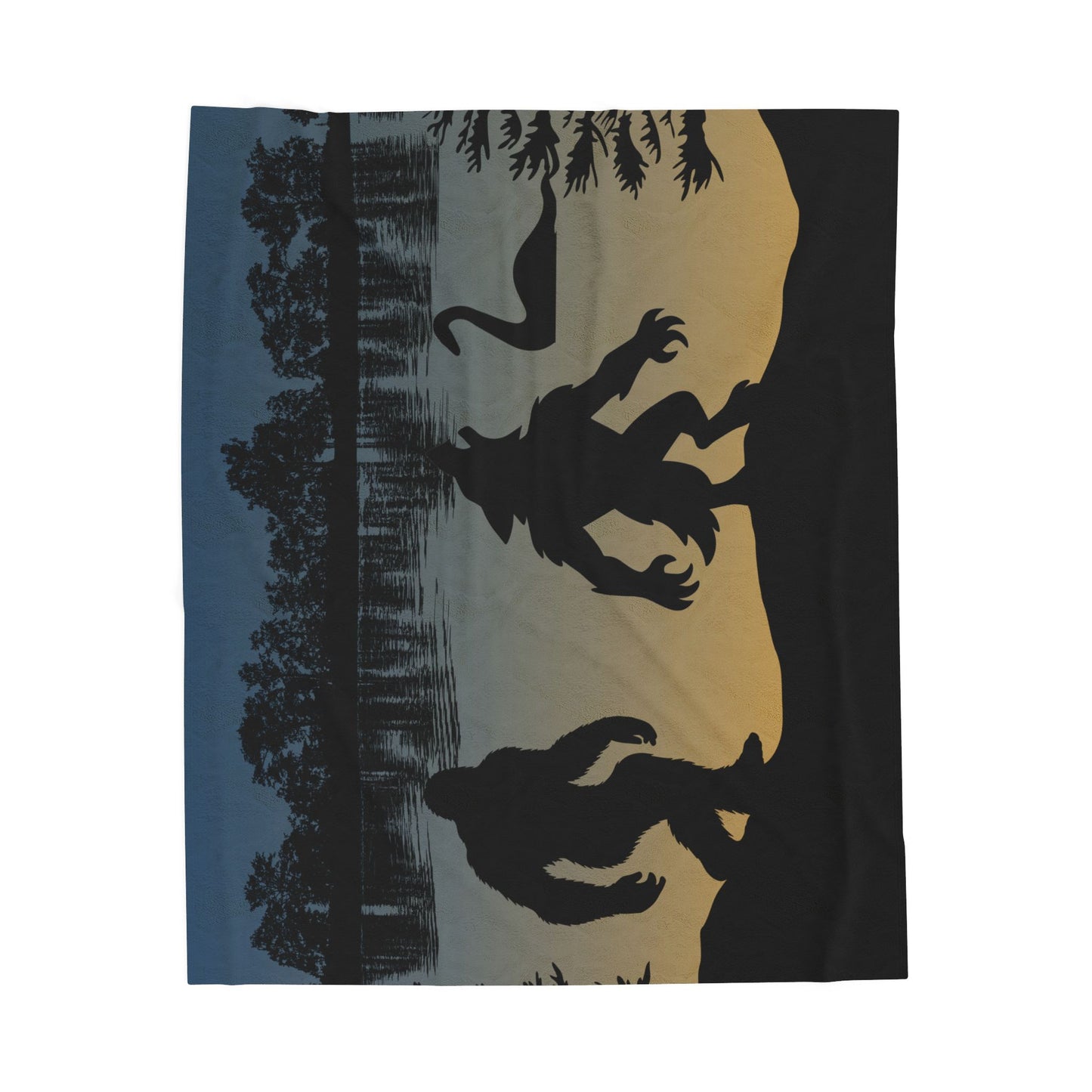 Mystical Creature Velveteen Plush Blanket