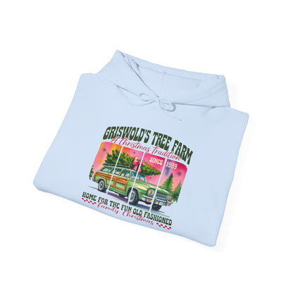Griswold's Tree Farm Hoodie – Vintage Christmas Vacation Sweater
