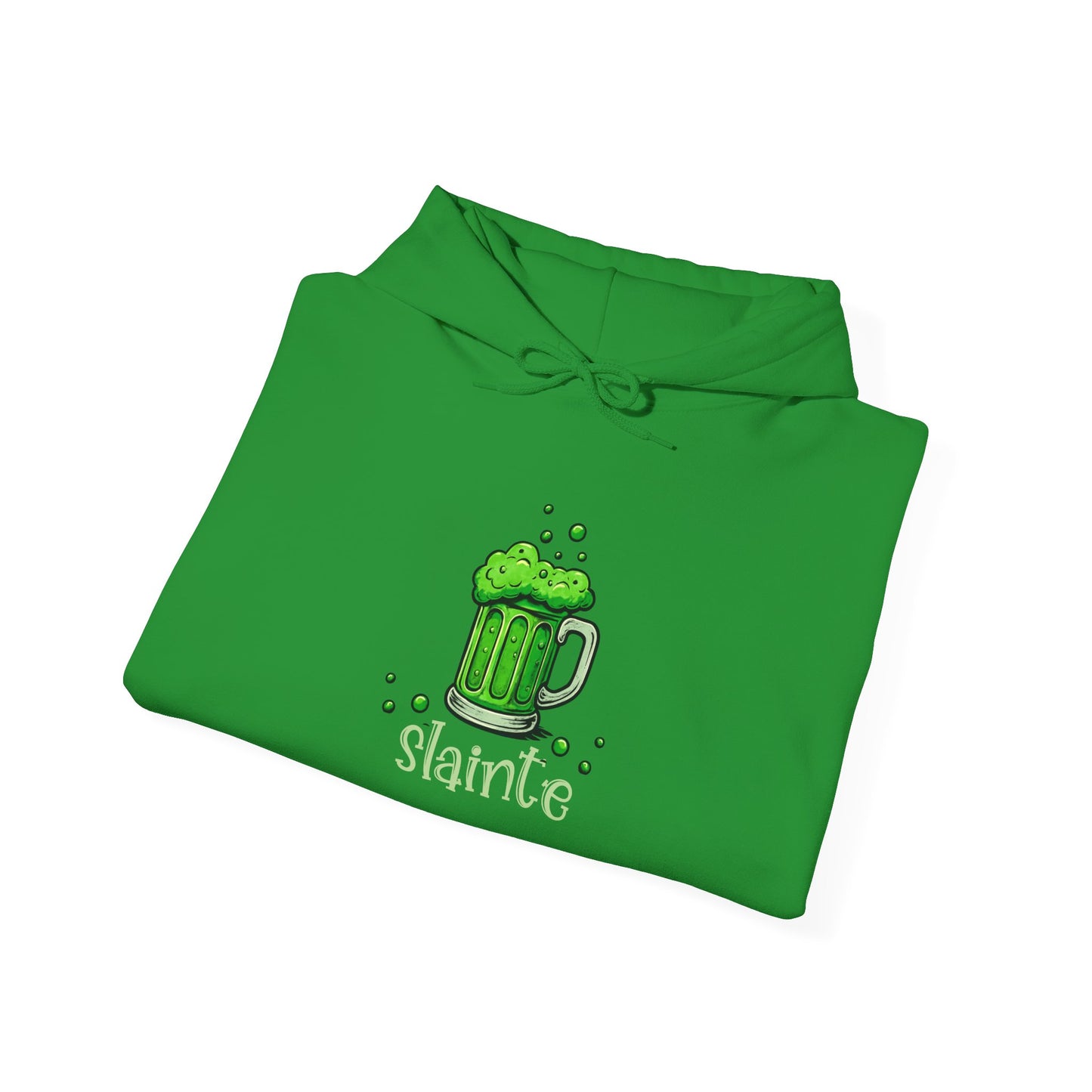 St. Patrick's Day 'Slainte' Green Beer Hoodie