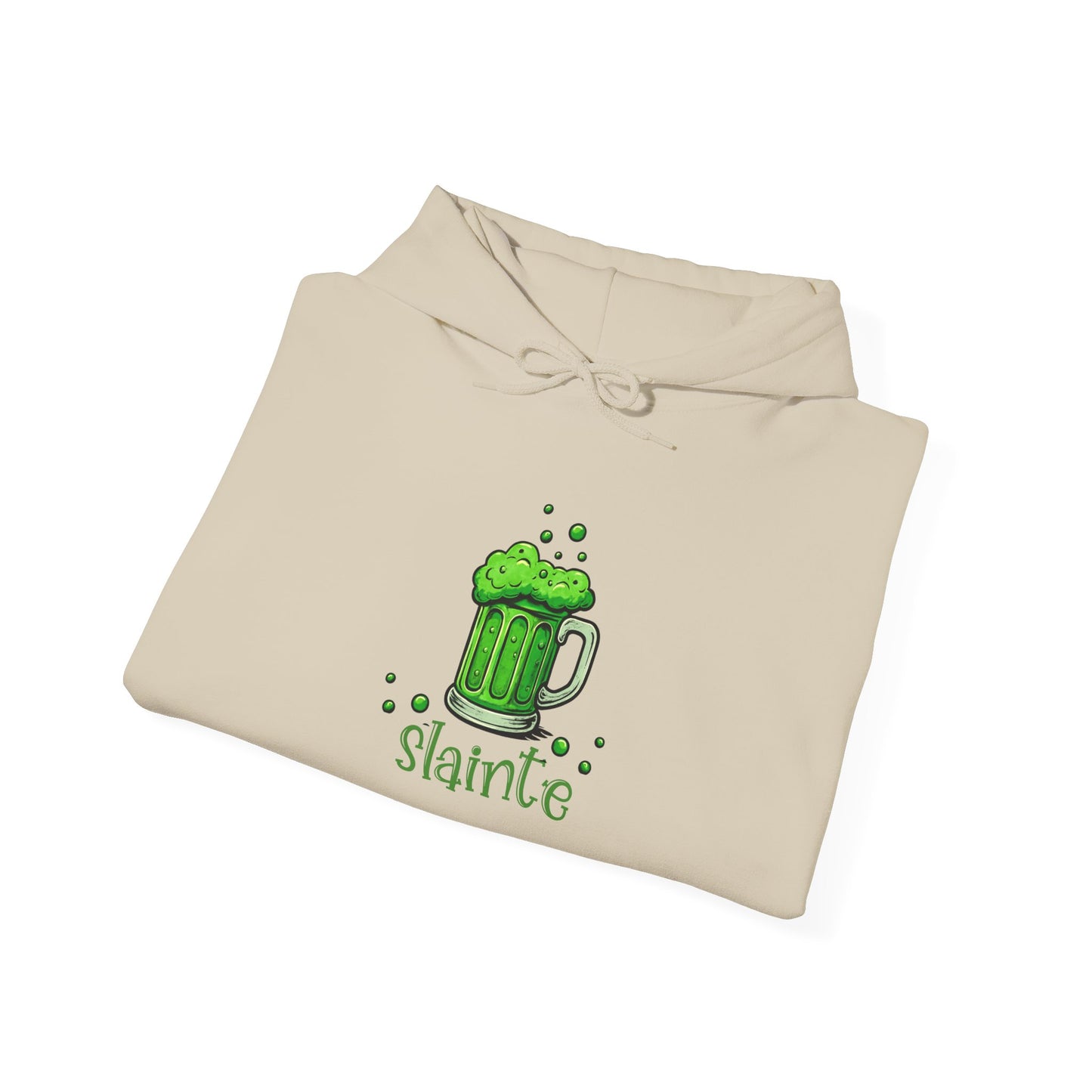 St. Patrick's Day 'Slainte' Green Beer Hoodie