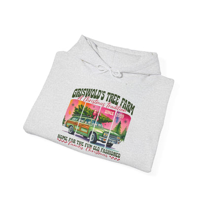 Griswold's Tree Farm Hoodie – Vintage Christmas Vacation Sweater
