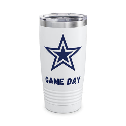 Dallas Cowboys Game Day Tumbler 20oz Gift for Him Game Day Gift for Her Dallas Fan