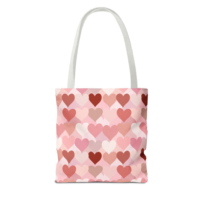 Pink Heart Everyday Tote Bag