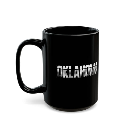 Oklahoma 15oz Black Mug