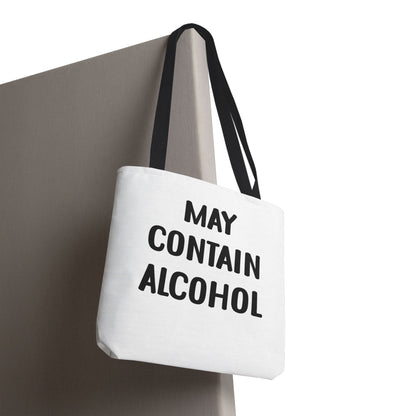 May Contain Alcohol Reusable Grocery & Beach Tote
