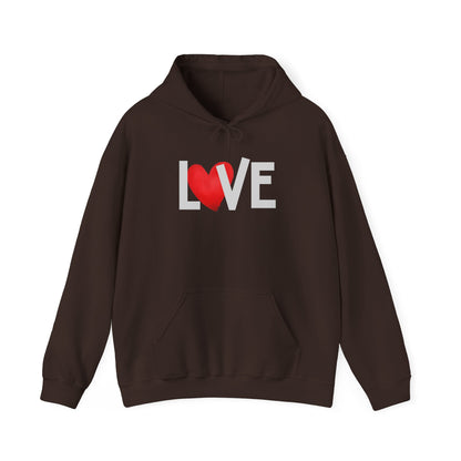 The LOVE Heart Hoodie Cozy Everyday Pullover