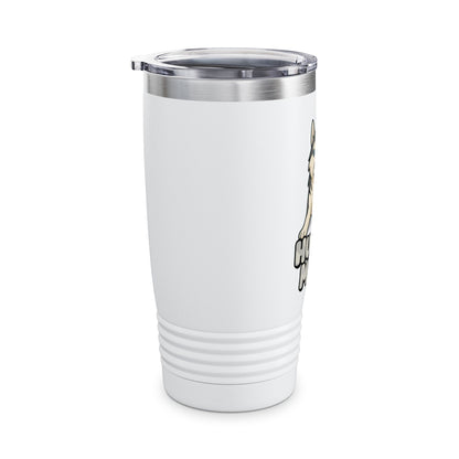 Husky Mom Tumbler - 20oz, Stainless Steel Travel Mug, Pet Lover Gift, Dog Mom Coffee Cup, Insulated Drinkware