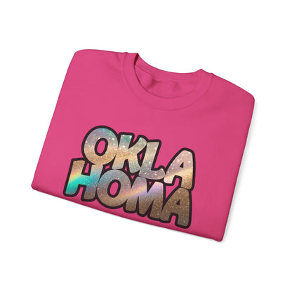 Stylish Oklahoma Crewneck Sweatshirt, Cozy Pullover, Unisex Sweatshirt Gift, Fashionable Apparel, Casual Wear for Any Occasion