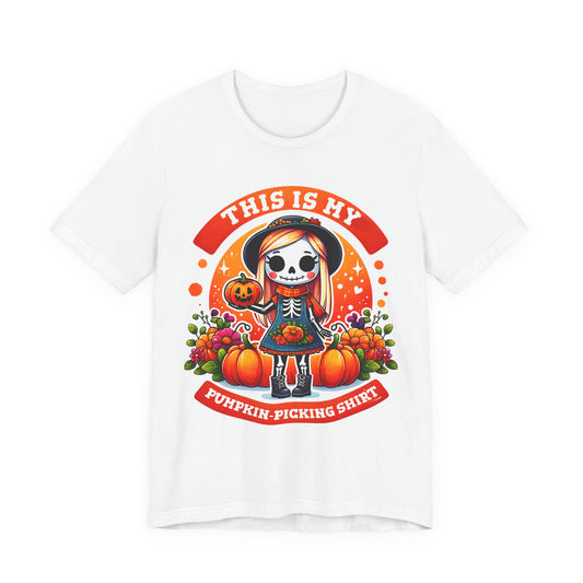 This is My Pumpkin Picking TShirt Bella Canvas Cute Pumpkin Picking Tee Halloween Shirt Fall Apparel Fun T-Shirt Harvest Celebration