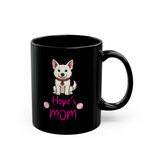 White German Shepherd Personalized Dog Mom Mug | Cute Pet Gift, Coffee Lover, Mother's Day, Dog Lover, Custom Drinkware