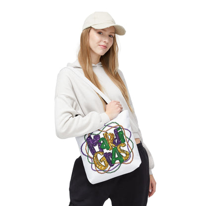 Mardi Gras Bead Bag Tote in 3 Sizes
