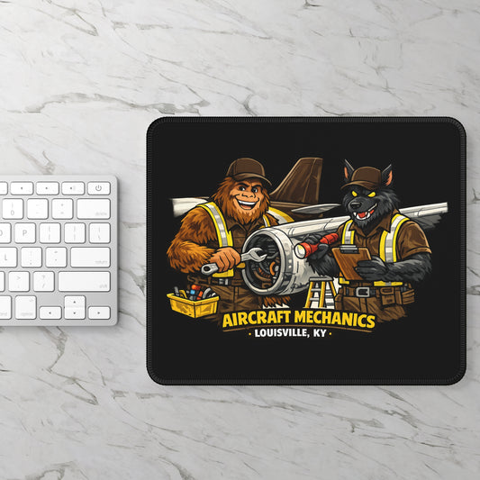 Aircraft Mechanics Mouse Pad