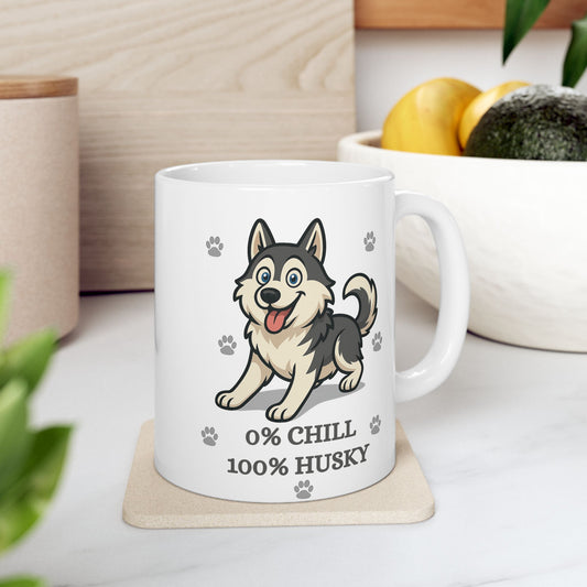 Siberian Husky Coffee Mug Gift Husky Lover Gift for Birthday Gift for Mother's Day