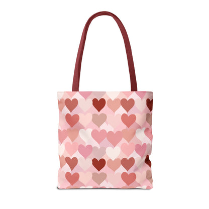 Pink Heart Everyday Tote Bag