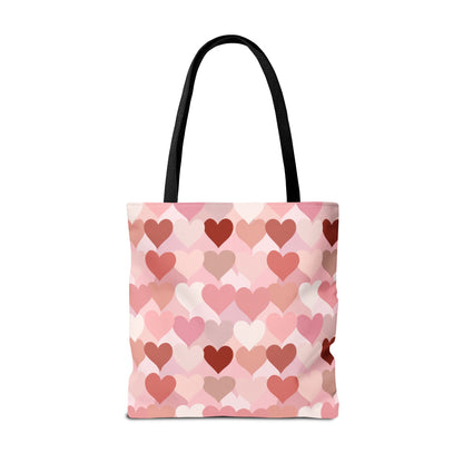 Pink Heart Everyday Tote Bag