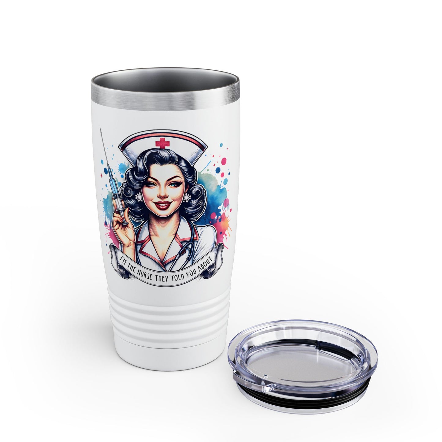 I'm That Nurse 20oz Tumbler Colorful Travel Mug for Nurses Nurse Appreciation Gift Healthcare Worker Souvenir, Fun and Functional [...]