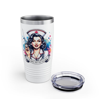 I'm That Nurse 20oz Tumbler Colorful Travel Mug for Nurses Nurse Appreciation Gift Healthcare Worker Souvenir, Fun and Functional [...]