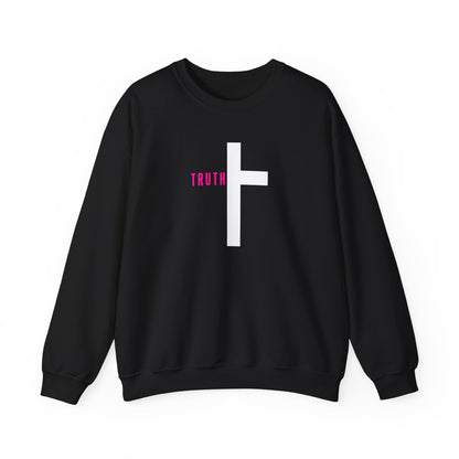 Faith & Truth Crewneck Sweatshirt - Inspirational Gift for Believers, Cozy Casual Wear, Church Events, Religious Apparel, Modern Faith [...]