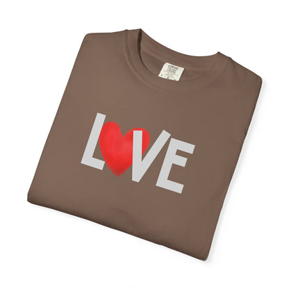 LOVE Heart Comfort Colors T-Shirt