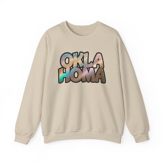 Stylish Oklahoma Crewneck Sweatshirt, Cozy Pullover, Unisex Sweatshirt Gift, Fashionable Apparel, Casual Wear for Any Occasion