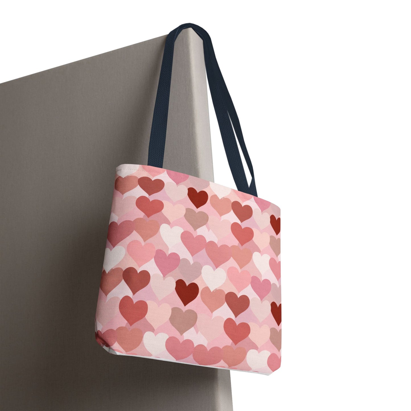 Pink Heart Everyday Tote Bag
