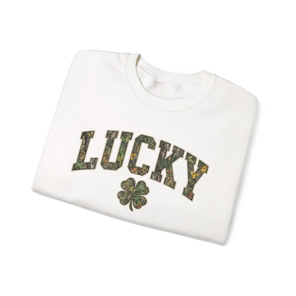 Lucky Shamrock Crewneck Sweatshirt