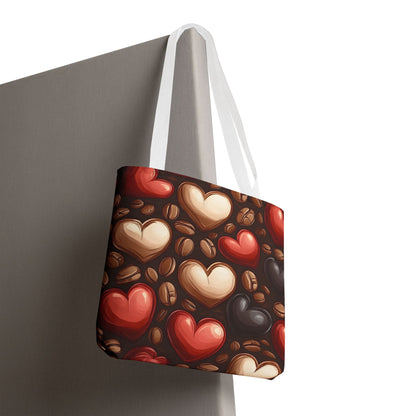 I Love Coffee Beans Bag Tote