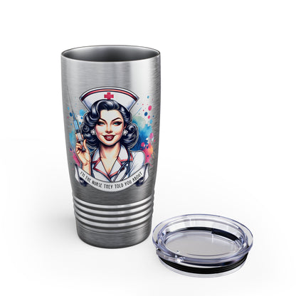 I'm That Nurse 20oz Tumbler Colorful Travel Mug for Nurses Nurse Appreciation Gift Healthcare Worker Souvenir, Fun and Functional [...]