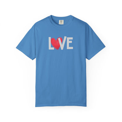 LOVE Heart Comfort Colors T-Shirt