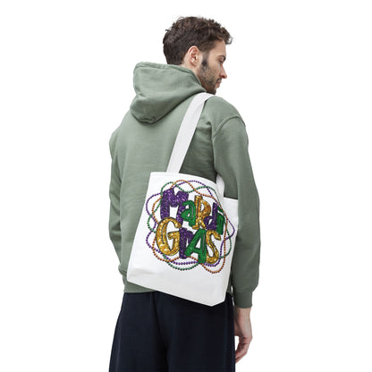 Mardi Gras Bead Bag Tote in 3 Sizes