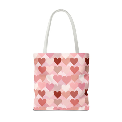 Pink Heart Everyday Tote Bag