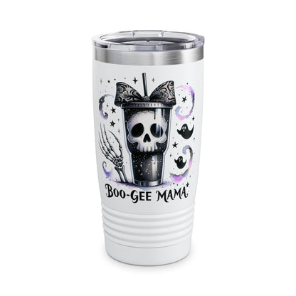 Boo-Gee Mama Skeleton Halloween 20oz Tumbler, Spooky Drinkware, Boo-Gee Mama 20oz, Unique Gift, Seasonal Travel Mug, October Decor