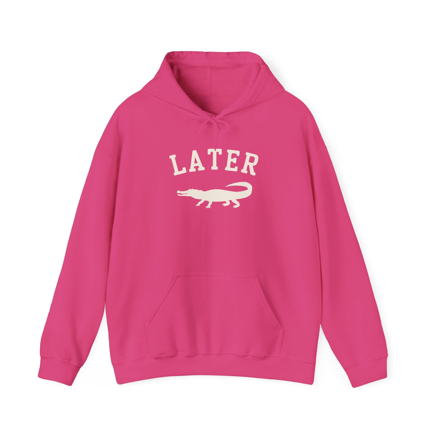Later Gator Hoodie – Funny Retro Graphic Hooded Sweatshirt