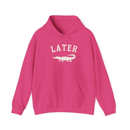 Later Gator Hoodie – Funny Retro Graphic Hooded Sweatshirt