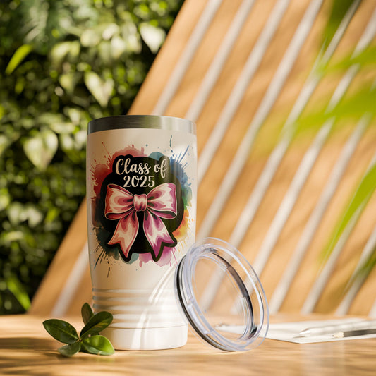 Class of 2025 Tumbler Graduation Gift for Her High School Graduation Gift for Her College Graduation Mug Travel Cup for Friends, Unique Keepsake for Celebrations