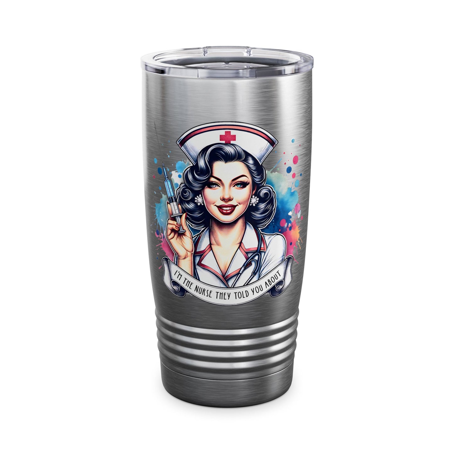 I'm That Nurse 20oz Tumbler Colorful Travel Mug for Nurses Nurse Appreciation Gift Healthcare Worker Souvenir, Fun and Functional [...]