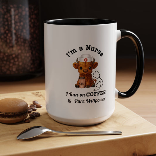Nurse Appreciation Coffee Mug Gift  Motivation Gift for Healthcare Workers Funny Mug for Nurses Coffee Lover's Gift Unique Nursing Gift Cute Mug [...]