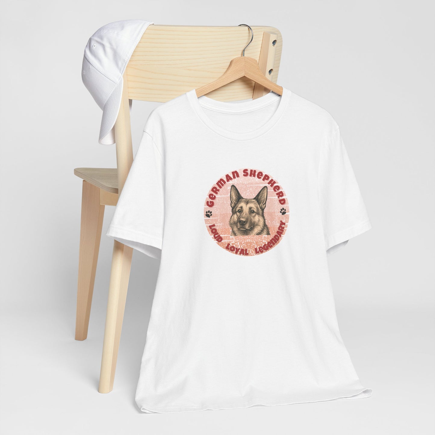 German Shepherd Lover Dog Lover Gift, Pet Owner Shirt, Birthday Gift for Dog Lovers, Animal Rescue Support Tee