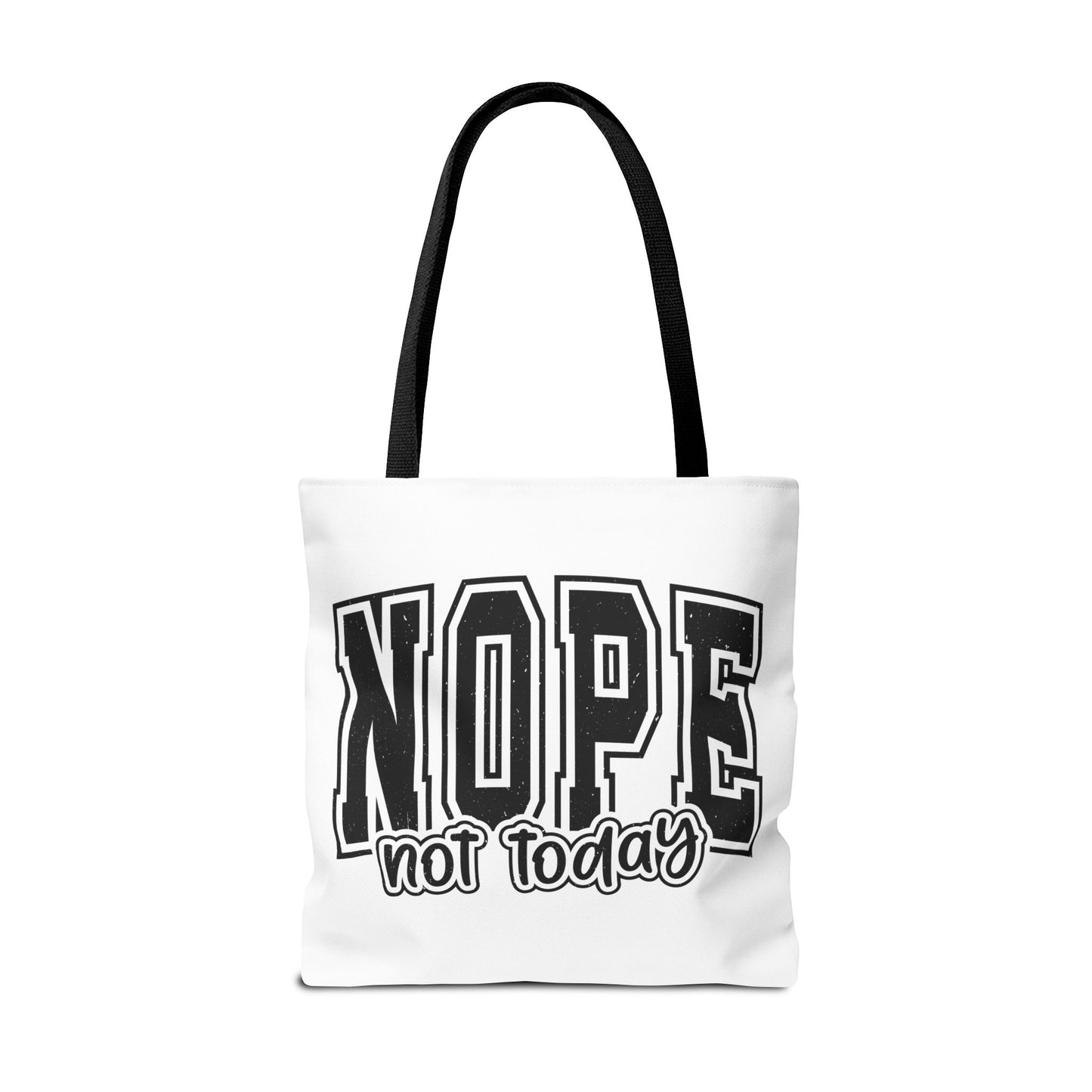 NOPE Not Today Graphic Tote Bag