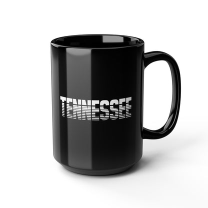 Tennessee 15oz Black Mug