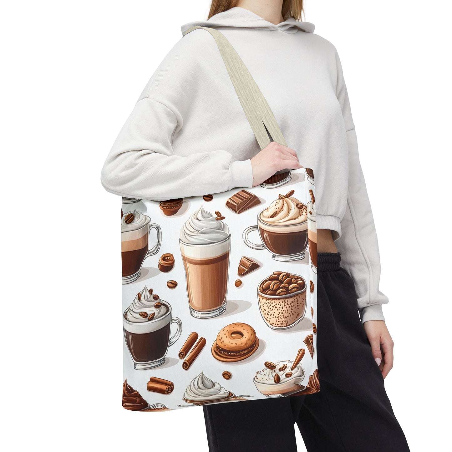 Coffee & Cinnamon Tote Bag
